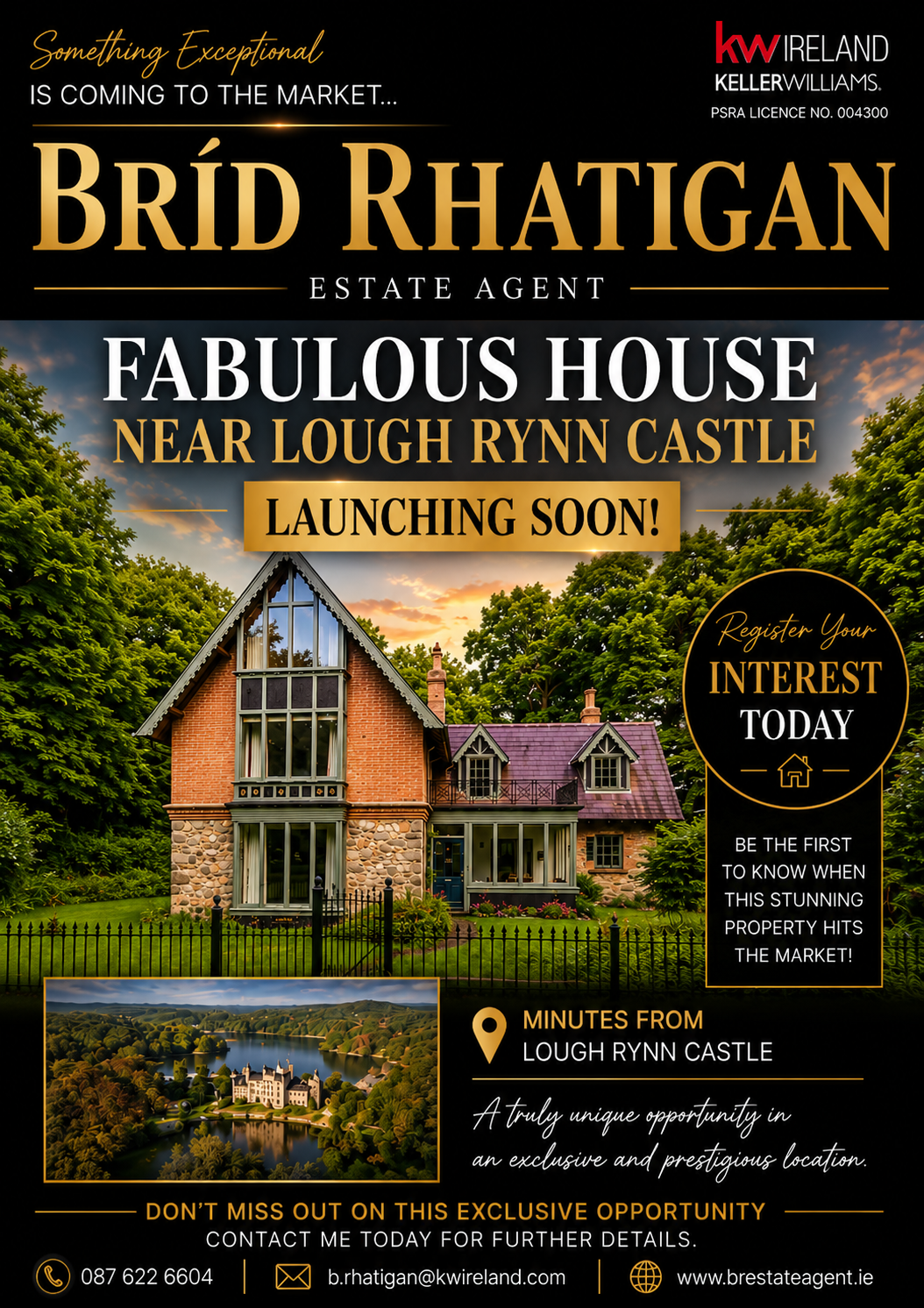 Near Lough Rynn Castle, Co. Leitrim